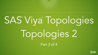 SAS Viya Topologies – Topologies 2