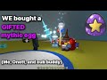 BUYING A *GIFTED MYTHIC EGG* AND GETTING THIS… (bee swarm simulator)