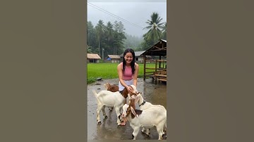 dance in the rain #rain #shorts #shortvideo #viral #ai