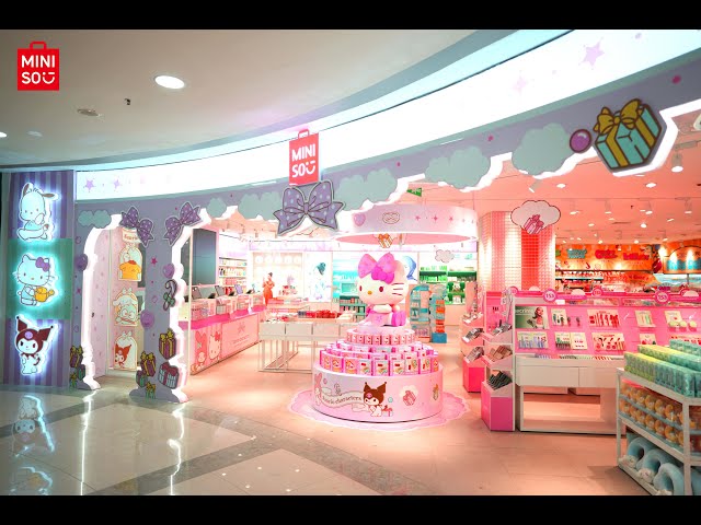 Miniso Opens First-Ever Sanrio-Themed IP Store in Indonesia - The