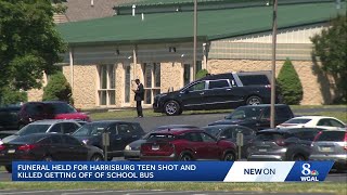 Funeral held for Harrisburg teen killed after getting off school bus