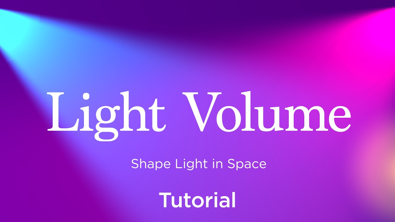 Light Volume for After Effects Tutorial - YouTube