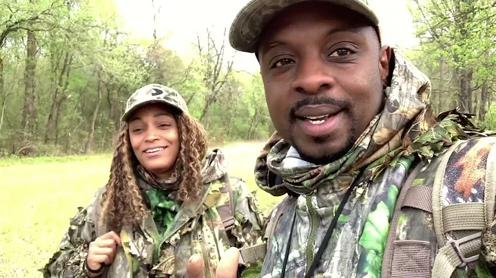 Henry and Lakeisha Halo Hunting Turkey Hunting