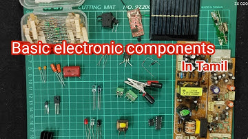 Basic Electronic Components Name In Tamil | Workbench Tamizha..