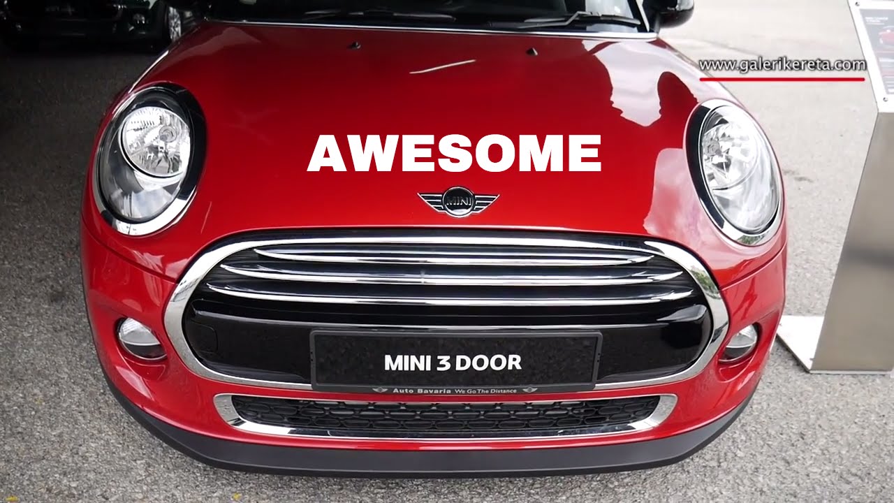 BMW Mini Cooper 3 Door Car Review Walkaround Feature | Auto Bavaria Mega Fair 2016