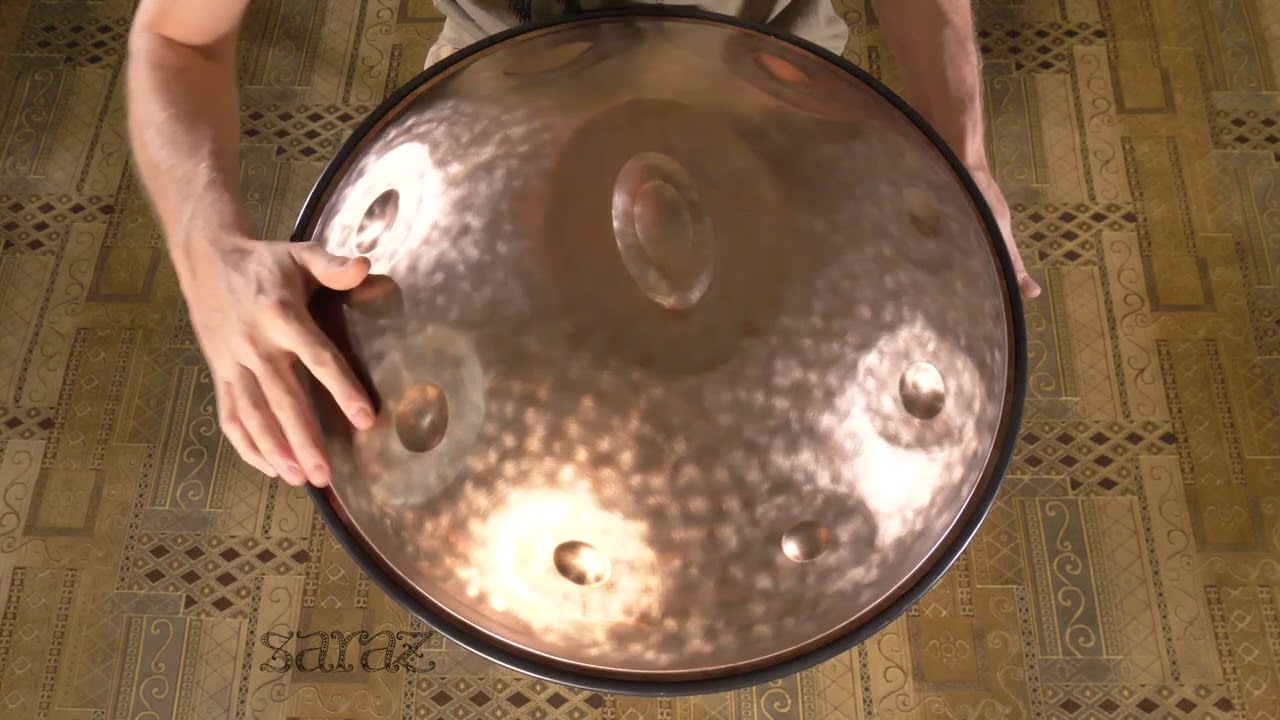 Saraz Handpan D Celtic Minor 13