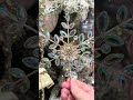 Raz 6" Iridescent Jewel Snowflake Christmas Ornament 4613601