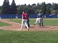 BSB: Gaels' SS Mikey Reynolds forces DH Michael Cipolla home for a run