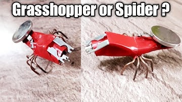 (insect)how to make grasshopper robot