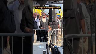 Heavy Security GURPATWANT SINGH PANNUN’S Powerful Entry in Referendum