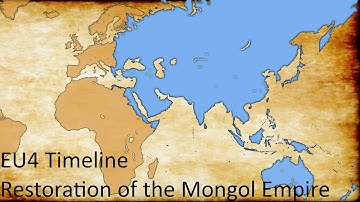 EU4 Timelapse - Restoration of the Mongol Empire