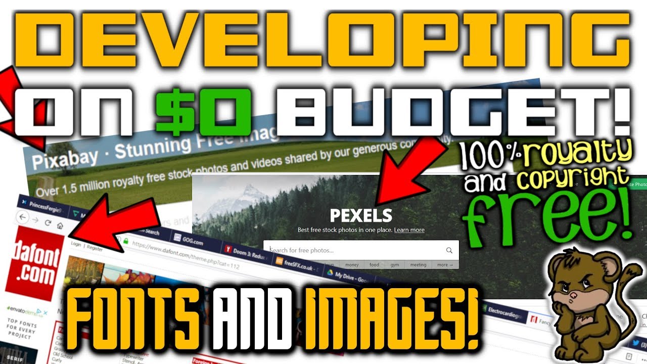 The $0 Game Dev Guide! - #1 - Fonts,Textures and Images