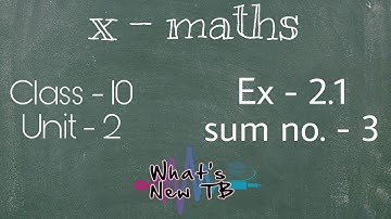 Class - 10 | 10th Maths | UNIT -2 | Numbers & Sequences | Ex - 2.1 | Sum - 3 - By Nivetha Bharathi