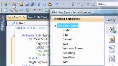 How to make a serial number VB 2010