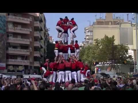 Castellers de Barcelona: 3d9f - XII Aniversari Castellers de la Sagrada Família - 19/10/2014.