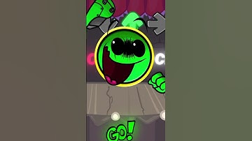 FNF FIRE IN THE HOLE Geometry Dash Playground Test VS Gameplay #shorts