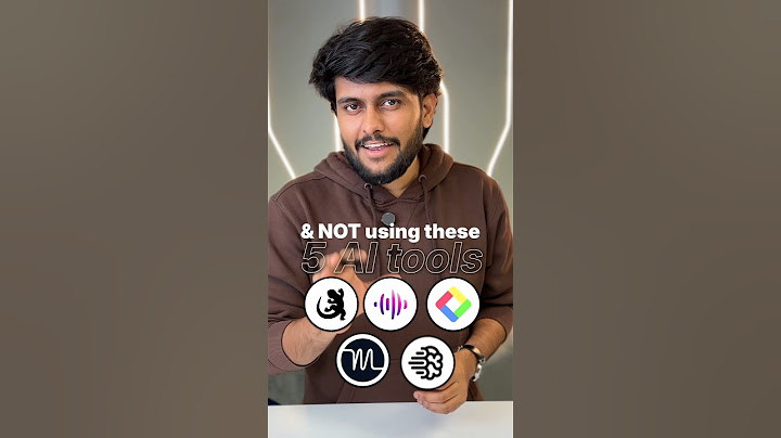 Top 5 Free AI Tools for Students, Comment which tool you are using? thumbnail