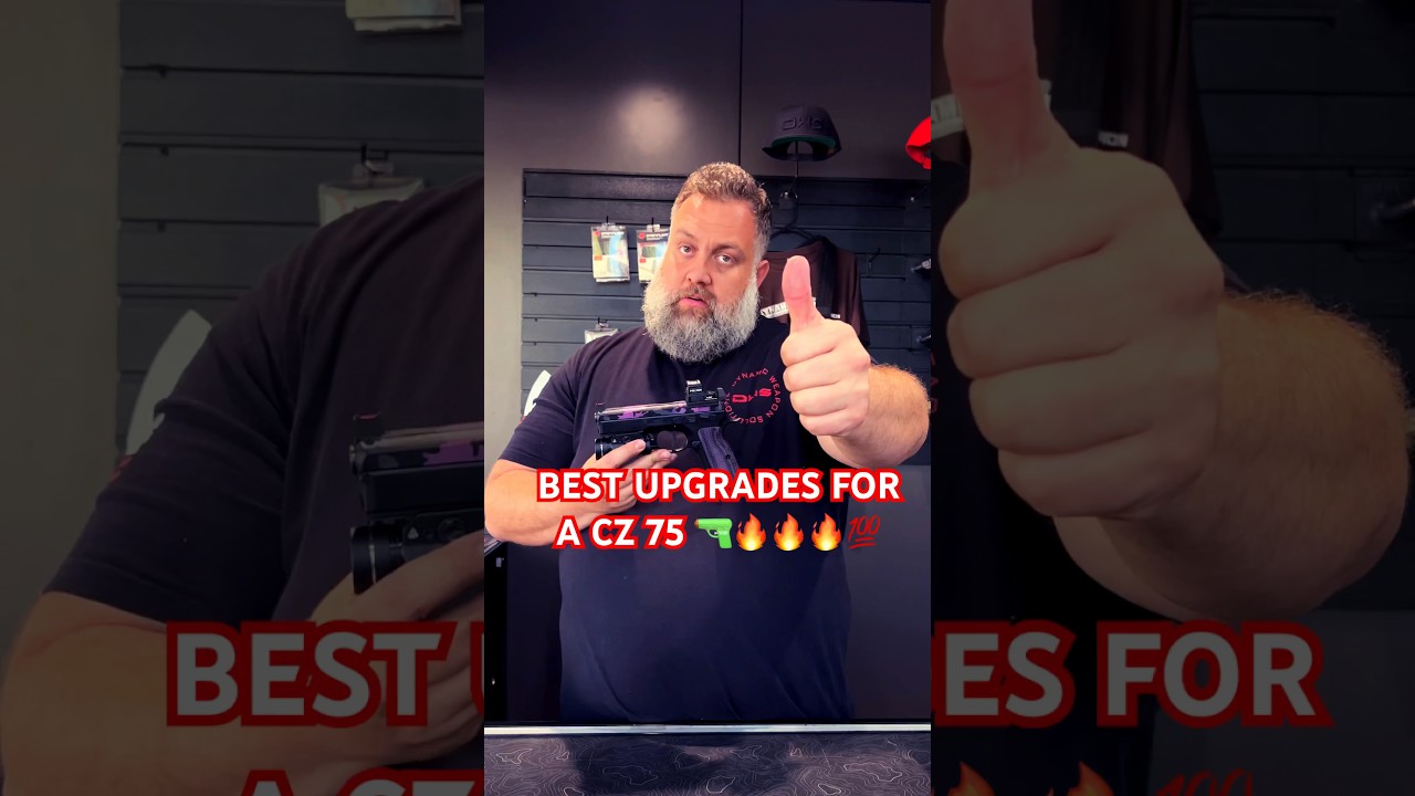THE BEST UPGRADES FOR A CZ 75 IN CALI OR ANYWHERE ELSE!!! 