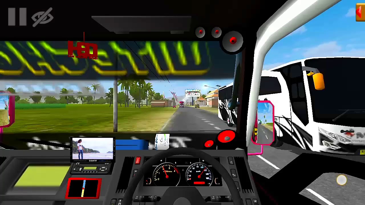 Bussid Mod NMR 71 Ada TVnya - YouTube