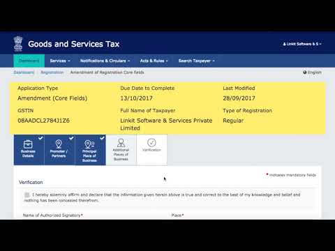 Gstn has recently enabled the option to amend core fiends in gst registration certificate. also, you can now opt for composition scheme if registered pre...