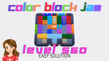 Color Block Jam Level 560 Easy Solution