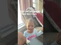 DID SHE JUST SAY YEAH?? #shorts #baby #laugh