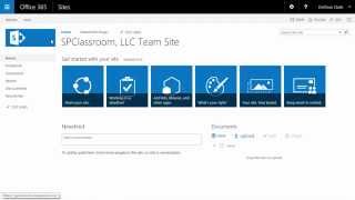 Lesson 03: SharePoint 2013 Basics, Document Libraries