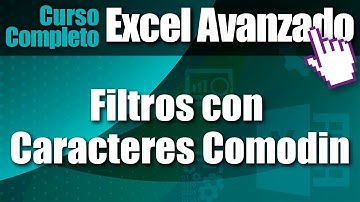 CLASE 16 ✅✅✅ Filtros con Caracteres Comodín: Curso Completo de EXCEL Avanzado ✅✅✅