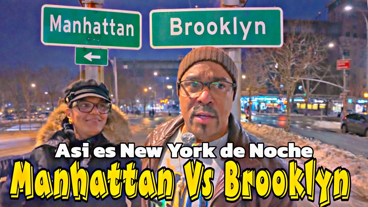 Cuando Cae la Noche en New York 😳 Esto fue lo que vi 🤷🏽‍♂️