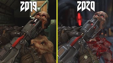 Doom Eternal 2019 vs 2020 Early Graphics Comparison