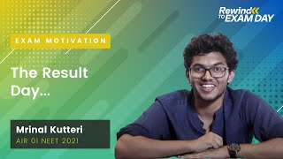 🏆🥇Result Day - Mrinal Kutteri AIR 1 NEET 2021  #Shorts #NEET2022 #Unacademy