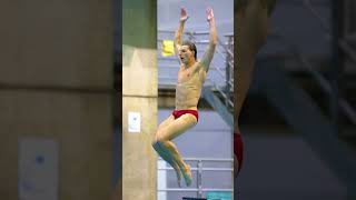 Sam Fricker diving