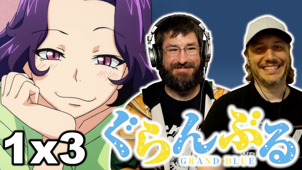 Встречайте Азусу: Реакция на 3 серию 1 сезона сериала «Великие синие сны» | AVR2