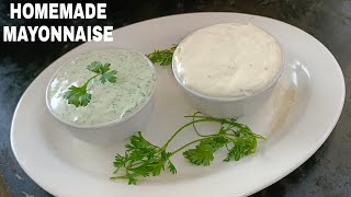 Homemade Mayonnaise Recipe - A Perfect Mayonnaise Recipe  Easy    Recipe  Make a 3 Minutes