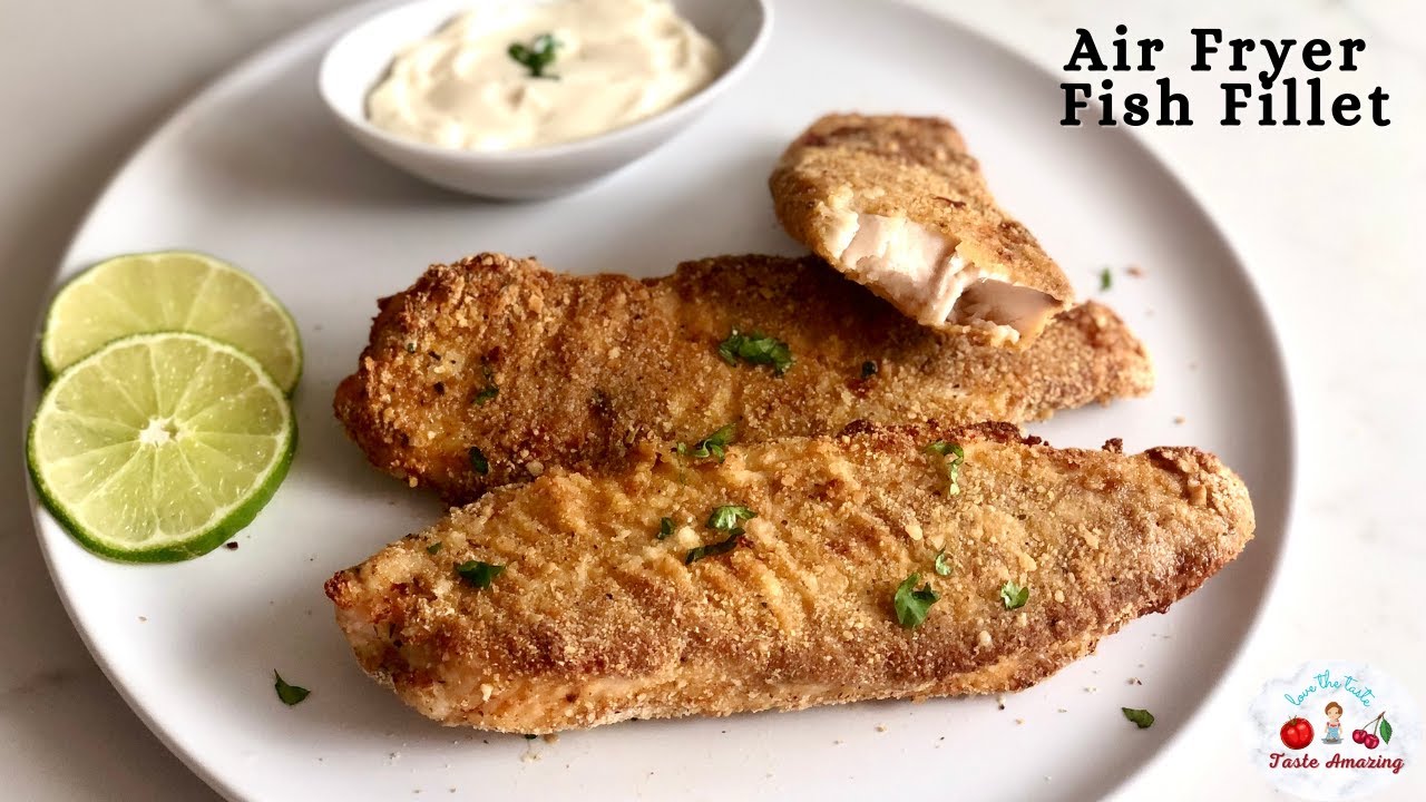 Air Fryer Fish Fillet Recipe Tilapia Fish Fillet in Air Fryer Fish