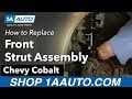 How to Replace Strut Assembly 2005-10 Chevy Cobalt