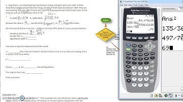 MATH-130 CH7 Hypothesis Testing Proportions (Part 2)
