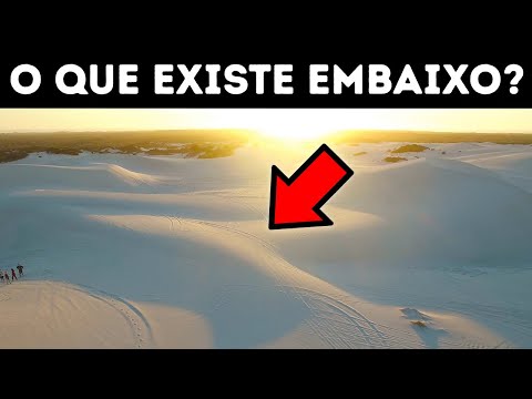 Diferentes Mundos Passados se Escondem sob as Dunas de Areia