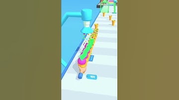 Ice Cream Stack Games Best Funny All levels. Gameplay ( ISO & Android) # shorts.