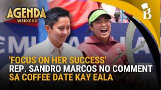 Rep. Sandro Marcos nag-decline sa coffee date talk with Alex Eala; pinuri ang tagumpay ni Eala