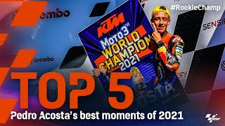 Pedro Acosta's Top 5 Moments of 2021