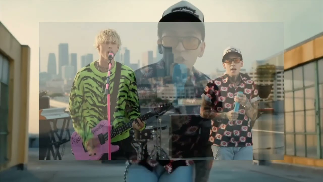 Machine Gun Kelly ft. blackbear \u0026 travis barker my ex's best friend/bloody valentine (Live VMA 2020)