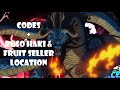 King Piece - ALL WORKING CODES + BUSO HAKI &amp; DEVIL FRUIT SELLER LOCATION | Roblox |