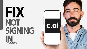 How To Fix Not Signing In On Character.AI App 2024