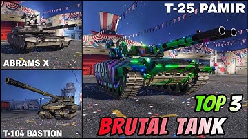 Tier 4 Top 3 Tanks With Brutal Gameplay 🔥 MWT :  TANK BATTLES