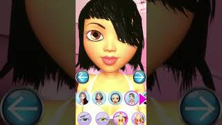 Princess Salon Make Up Fun 3D Game ❤️👍  #Shorts screenshot 3