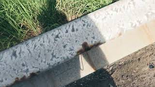 More Rusted, damaged and obsolete guardrails in Rural Pennsylvania