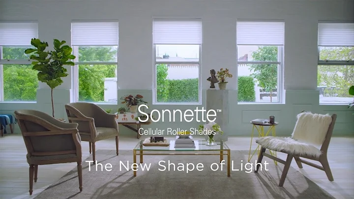 Sonnette Cellular Roller Shades - Hunter Douglas