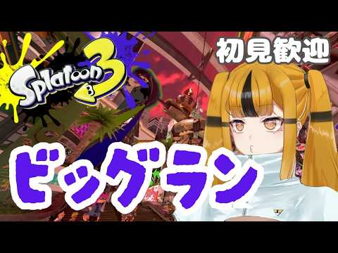 【参加型】シャケしばくぞー！ビッグラン！！！初見歓迎！#スプラトゥーン3 #Vtuberの配信サムネイル