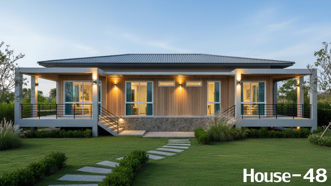 House 48 House plan 1-48 - YouTube